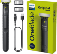 Philips Norelco OneBlade QP1424/10 Nedves-Száraz Haj- és szőrnyíró - Fekete