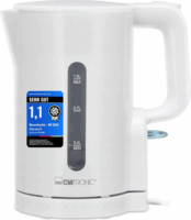 Clatronic WK 3834 Elektromos vízforraló 1L 900 Watt - Fehér