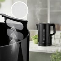 Clatronic WK 3835 Elektromos vízforraló 1.7 L 2200 Watt - Fekete