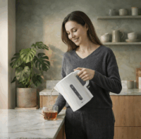 Clatronic WK 3835 Elektromos vízforraló 1.7 L 2200 Watt - Fehér