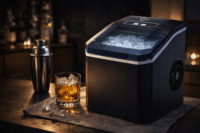 Carruzzo Q77A Automata Jégkocka készítő gép 1.3L - Fekete