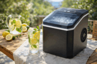 Carruzzo Q77A Automata Jégkocka készítő gép 1.3L - Fekete