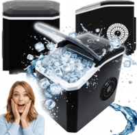 Carruzzo Q77A Automata Jégkocka készítő gép 1.3L - Fekete