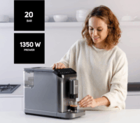 Taurus Accento Latte Automata Kávéfőző 1350 Watt - Fekete