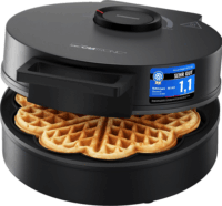 Clatronic WA 3832 gofrisütő 1200 W - Fekete