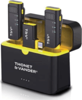 Thonet & Vander VX390 csiptetős Wireless USB-C mikrofonrendszer - Fekete