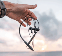 Thonet & Vander VR100 Bluetooth Nyakpántos Fülhallgató Headset - Fekete