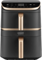 Cosori Turbo Tower Compact AirFryer Okos Forrólevegős sütő 8,6L 26300 Watt - Fekete