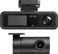 Xiaomi 70mai Dash Cam T400 + RC21 WiFi Autós menetrögzítő Kamera szett - Fekete