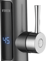 N'oveen IWH480 Átfolyós Vízmelegítő csaptelep 3,6 kW - Ezüst / Fekete