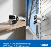 TP-Link Tapo C246D Smart Wifi 3MP Okos Kültéri / Beltéri Kamera - Fehér