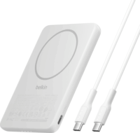 Belkin BPD010HQWH BoostCharge Slim Mágneses Powerbank 5000mAh 7,5W - Fehér
