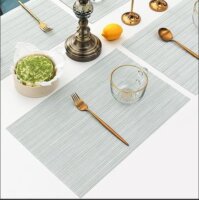 Iris 676621 Műanyag alátét 45 x 30 cm - Zöld csíkos