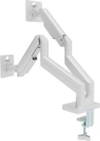 Gembird MA-DA2-06-W 17"-32" Monitor Asztali Tartó Konzol - Fehér (2 kijelző)