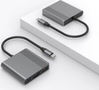 Gembird A-CM-COMBO3-05 USB-C 3in1 Multiport Adapter 90W