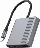 Gembird A-CM-COMBO3-05 USB-C 3in1 Multiport Adapter 90W