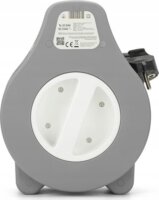 Montis MT188 220V Hálózati hosszabbító Kábeldob 2 aljzattal 10 méter - Szürke