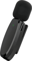 Ulanzi A020GBB1 V6 3in1 Kétcsatornás Wireless Lavalier Csiptetős Mikrofon Szett - Fekete