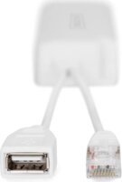 Digitus DN‑95208 USB‑A PoE Splitter 5V - Fehér