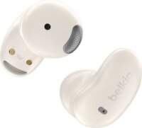 Belkin SoundForm Anywhere TWS Bluetooth Fülhallgató Headset Töltőtokban - Krém
