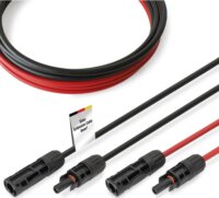 Digitus DK-SCEC66-0030 Napelem Hosszabbító kábel 3m - Fekete/Piros