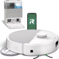 iRobot Roomba Plus 505 Combo Smart Robotporszívó felmosó funkcióval - Fehér