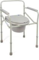 Timago 023B Összecsukható WC-szék Max 120kg - Fekete