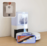 eZVIZ CS-RE5SP-TWT2 RE5S Plus Smart Robotporszívó felmosó funkcióval - Fehér