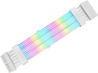 Thermaltake Mod ARGB 24-Pin apa - 24-Pin anya hosszabítókábel 28,5cm - Fehér