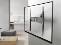 Meliconi Flatstyle FTR400 DW 40"-65" LCD TV Fali Tartó Konzol - Fekete