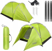 Promis NT80 3 személyes Kupola sátor 295 x 180 x 120 cm - Zöld