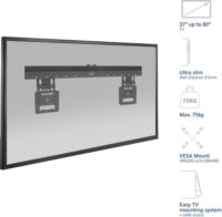 ACT AC8356 37"-80" LCD TV Fali Tartó Konzol - Fekete