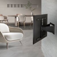 ACT AC8357 43"-90" LCD TV Fali Tartó Kar - Fekete