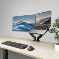 ACT AC8346 Laptop tartó Monitor Karhoz - Fekete