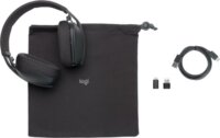 Logitech Zone Vibe UC Wireless + Bluetooth Sztereo Headset - Fekete