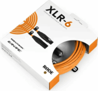 Rode Microphones Premium XLR6M-O XLR apa - XLR anya kábel 6m - Narancssárga