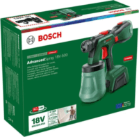 Bosch AdvancedSpray 18V-500 solo Akkus Festékszóró pisztoly 1200ml / 18V (Akku és töltő nélkül)