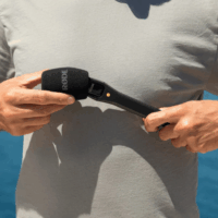 Rode ME / GO / Go II / Pro Interjúmikrofon adapter - Fekete