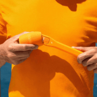 Rode ME / GO / Go II / Pro Interjúmikrofon adapter - Narancssárga