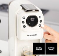 Taurus Mokabari Kapszulás Kávéfőző 1400 Watt - Bézs