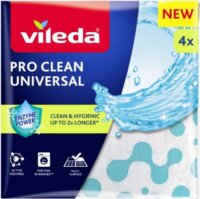 Vileda Pro Clean Univerzális törlőkendő 4 darab - Kék