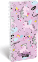Lizzy Card Lollipop Uni-Cool Magic 32 lapos Spirálos A5 szótárfüzet - Mintás