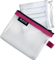 Leitz Wow Puhafedeles Vízálló Rendszerező Táska S méret - Átlátszó / Rózsaszín