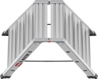 Hailo Master D100 2 x 4 lépcsőfokos alumínium állólétra