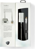 Nedis CCTB64680AL20 USB-C apa - HDMI anya Adapter kábel 2m - Ezüst