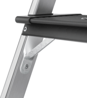 Hailo Master D70 2 x 2 lépcsőfokos Fellépő - Fekete