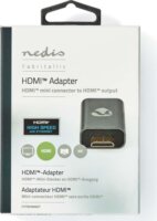 Nedis CCVTB34906GY mini HDMI apa - HDMI anya Átalakító adapter - Szürke