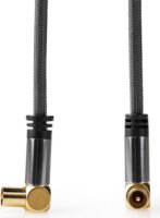 Nedis CSTB40015WT50 IEC Koaxális Antenna Kábel 5m - Fekete