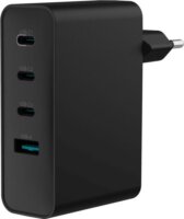 Natec NUC-2234 USB-A / 3x USB-C GaN Hálózati Gyorstöltő Adapter 100W - Fekete