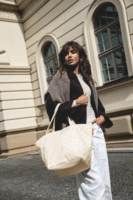 Reisenthel leo vanilla shopper M Bevásárlótáska - Bézs/Mintás